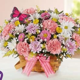 blossoming blooms basket