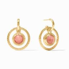 Astor 6-in-1 Charm Earring, Iridescent Melon