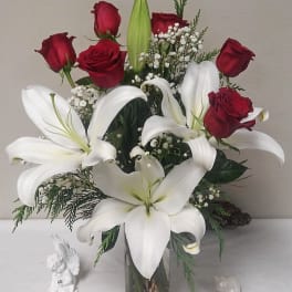Lilies and Roses