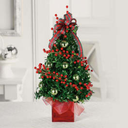 Christmas Flower Tree