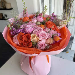 Coral Crush Bouquet 