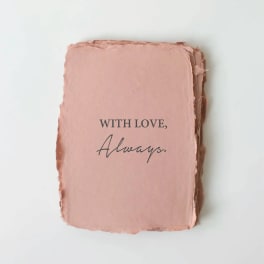 With Love, Always Card