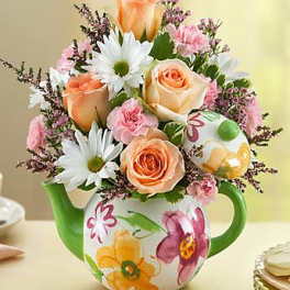 Teapot Full of Blooms