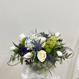 Whisper of Blue by Westford Florist Art by Veny