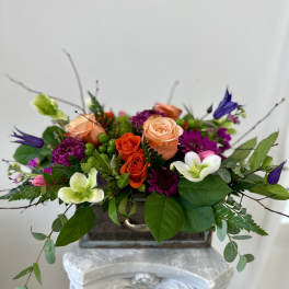 Spring Meadow Box by Westford Florist Art by Veny