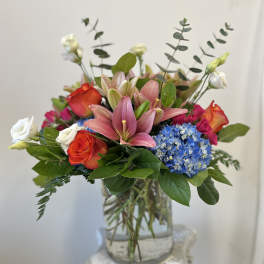 Casablanca Bouquet by Westford Florist Art by Veny