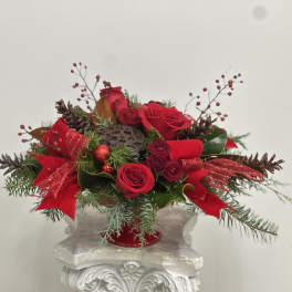 Red Elegance by Westford Florist Art by Veny