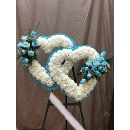 Double Heart Wreath