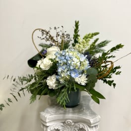 Winter Blues by Westford Florist Art by Veny