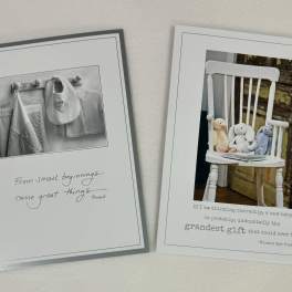 Bonair Daydreams New Baby cards