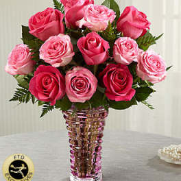 The Royal Treatment Rose Bouquet (VASE WILL VARY)