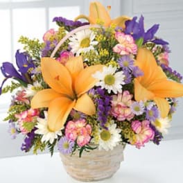 The Natural Wonders™ Bouquet by FTD® - BASKET INCLUDED