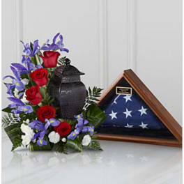 The FTD® Patriotic Tribute™ Arrangement