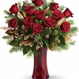 A Christmas Dozen Bouquet