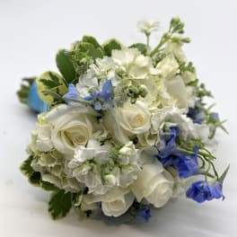 The Bell Of The Ball Clutch Bouquet