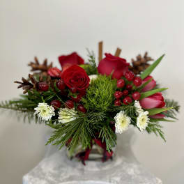 Seasonal Cheer by Westford Florist Art by Veny