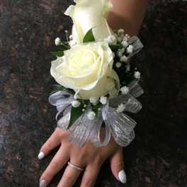 Double Rose Corsage