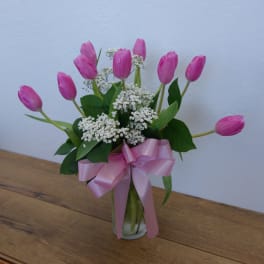 Precious Pink Tulips