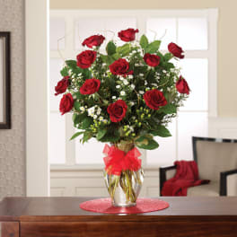 Rose Elegance Premium Long Stem Red Roses