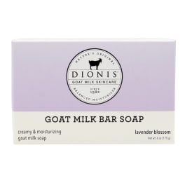 Dionis Goat Milk Bar Soap, Lavender Blossom