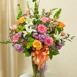 Beautiful Blessings Vase Arrangement - Pastel