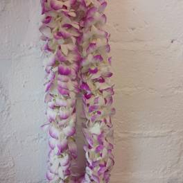 White & Hot Pink Lei [Limited Quantity]