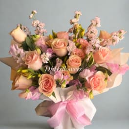 Pretty in Pink by D'Lily's Flowers