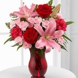 Hearts Emotions Bouquet- VASE INCLUDED