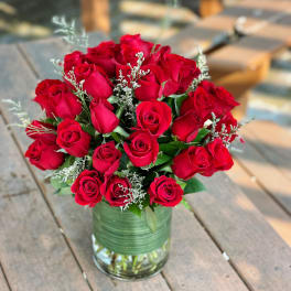 Three Dozen Red Roses
