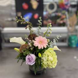 Designer's Choice Ceramic Container Arrangement