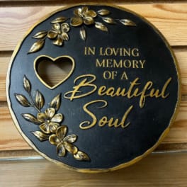 "Beautiful Soul" Golden Plaque