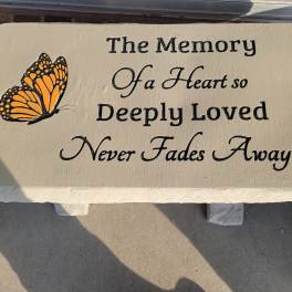 The Memory of a Heart Bench