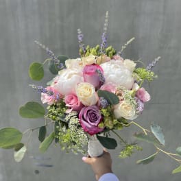 Lavender Haze Bridal Bouquet