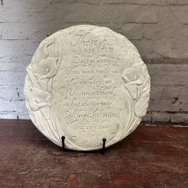 Those we love plaque