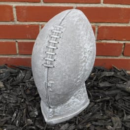 FOOTBALL ON TEE Cement Statue