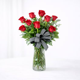 Long Stem Dozen Roses
