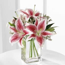 The FTD Pink Lily Bouquet