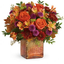 Teleflora's Golden Amber Bouquet
