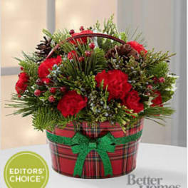 The FTD® Cozy Christmas Holiday Arrangement by Better Homes and Gardens®