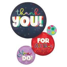 28in Thank You For All You Do Balloon
