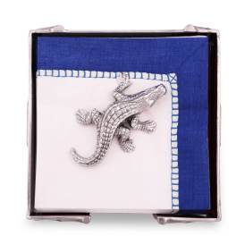 Alligator Napkin Weight by Arthur Court