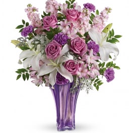 Teleflora’s Lavished in Lilies Bouquet