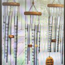 Amazing Grace Windchime - Wooden