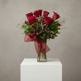 Half Dozen Long Stemmed Roses