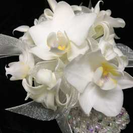 Platinum Corsage