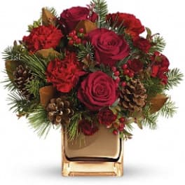Warm Tidings Bouquet by Teleflora