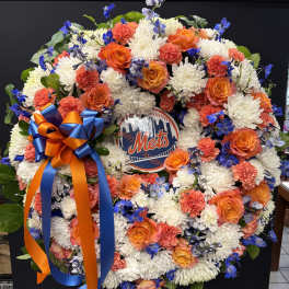 Mets Tribute Wreath