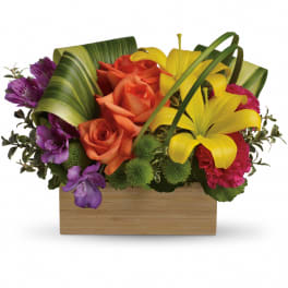 Teleflora's Shades Of Brilliance Bouquet