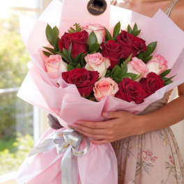 Sweet Affection Wrapped Bouquet