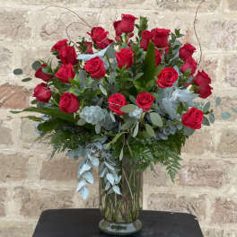 3-5 Dozen Red Roses (for other colors call us)